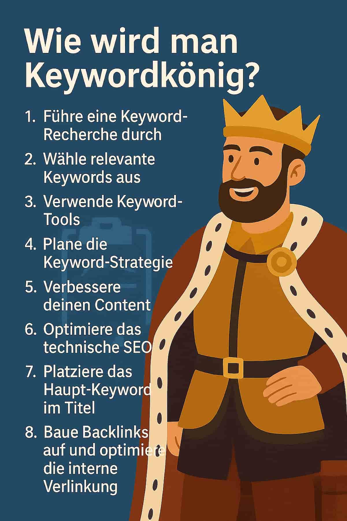 So wirst du Keywordkönig in 8 Schritten.